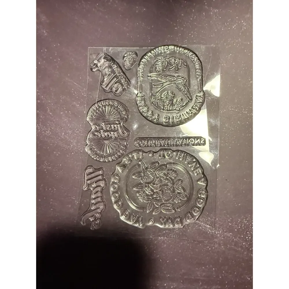 Stampin' Up! Filled With Happiness Photopolymer Stamp Set #162915 Complete